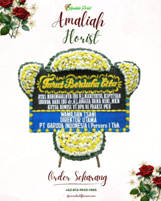 Papan Bunga Duka di Barito Selatan