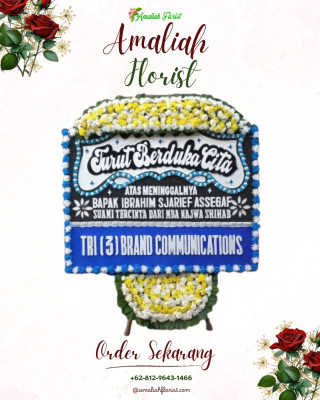 Papan Bunga Duka di Barito Selatan