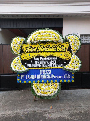 Papan Bunga Duka di Barito Selatan